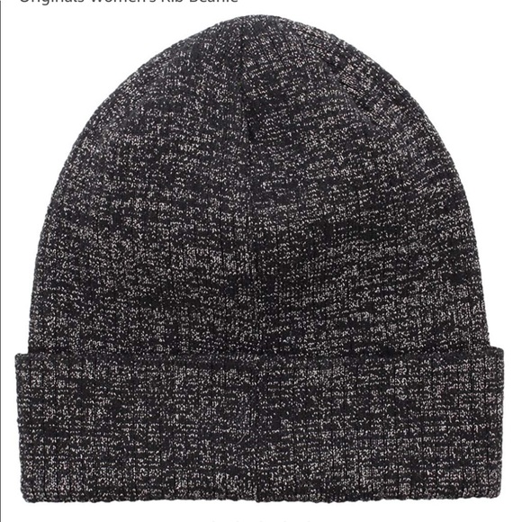 More 🔜 🆕 adidas Original Shine Beanie  Black & Silver - Picture 5 of 9